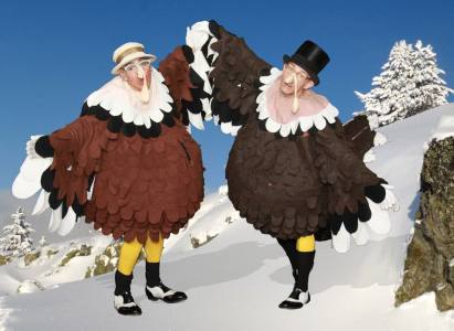 Dancing Christmas Turkeys 1
