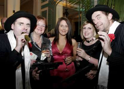 New York Gangster themed entertainers and mime artist for hire