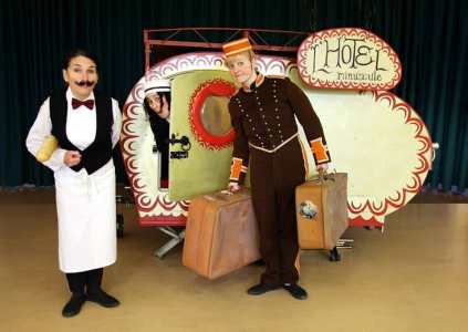 Comedy walk about act and street entertainers for hire in London and the UK