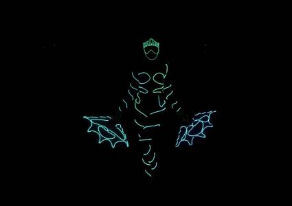 The Blossom LED Butterfly for hire. Our LED walkabout act is available to book for brand activations, corporate events or award ceremonies in London & the UK.