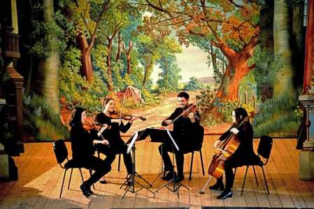 Professional string quartet for hire for corporate events in London & the UK.