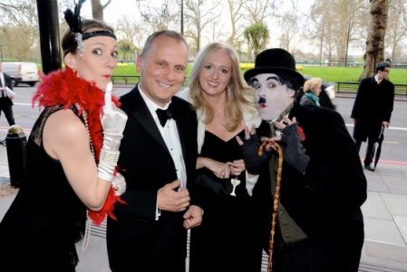 Charlie Chaplin themed mime artist for hire London / UK