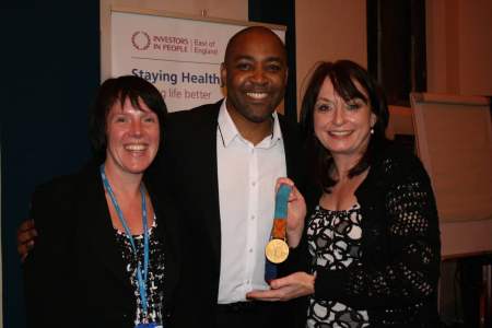 Book Darren Campbell as a motivational speaker for gala dinners in the UK.