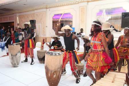 Hire our African band