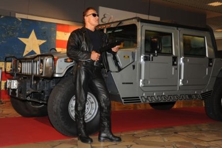 Arnold Schwarzenegger lookalike for hire. Book our Terminator lookalike for movie-themed events in London & the UK.