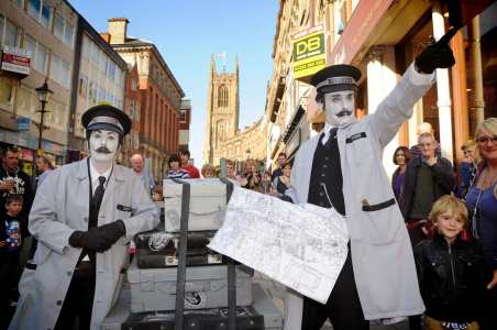 The Crazy Concierges Mime Artists 1