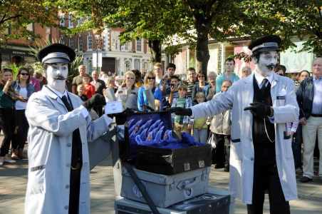 The Crazy Concierges Mime Artists 5