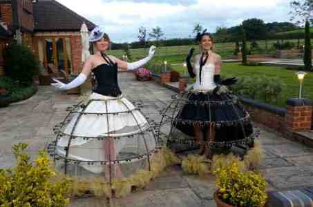 The Chic Champagne Tables for hire. Our strolling champagne tables are available to book for corporate events, product launches or award ceremonies in London & the UK.