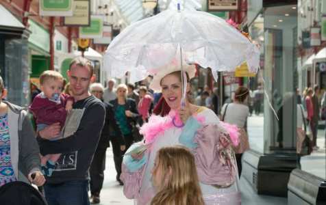 Giant Easter Egg walk about acts