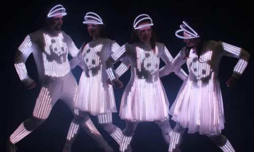Our high-tech LED Pixel dancers are available to book for product launches in London & the UK.