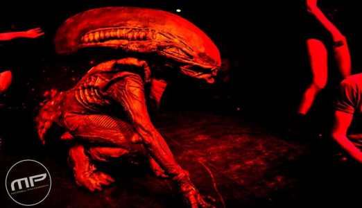 Giger Aliens for hire. Book our walkabout Giger Aliens for sci-fi themed events in London & the UK.