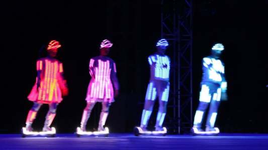 UK-based hover board dancers available to book for brand activations.