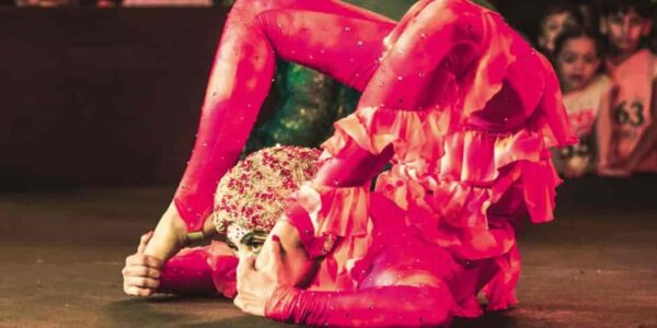 Contortionist-At-Circus-Show