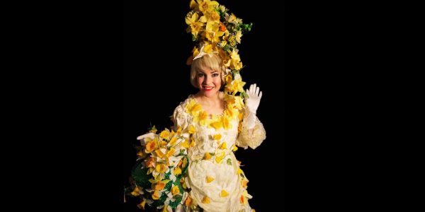 Floral-Easter-Themed-Stilt-Walker