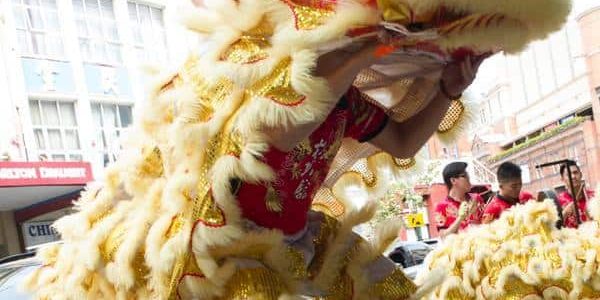 Golden-Chinese-Lion-Dancers