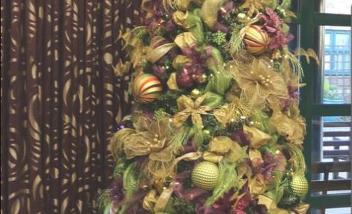 Purple Christmas Tree design
