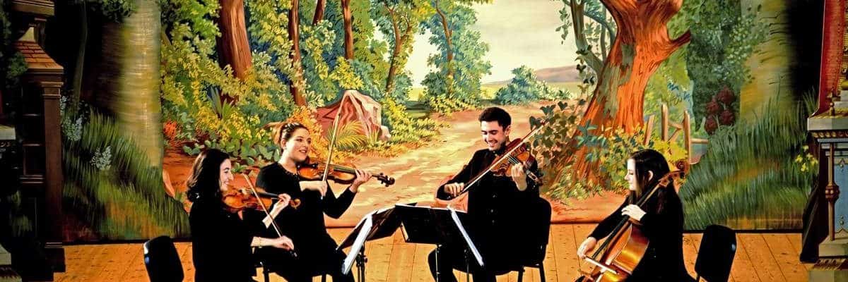Professional string quartet for hire for corporate events in London & the UK. Professional string quartet for hire for corporate events in London & the UK.
