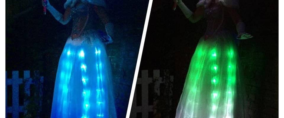 Snow Queen Stilt Walkers 4 Snow Queen Stilt Walkers 4