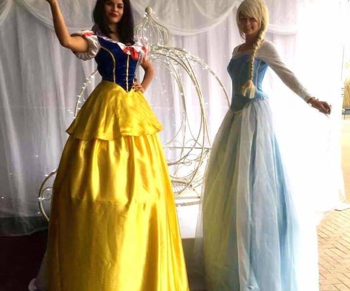 Snow White Stilt Walker 2