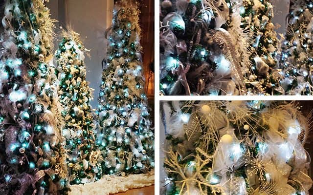 The Trafalgar Hotel 'Wintery Woodland' Bespoke Christmas Tree The Trafalgar Hotel 'Wintery Woodland' Bespoke Christmas Tree
