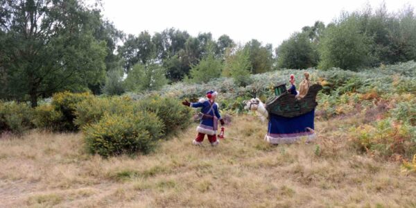 Animatronic-Reindeer-Walking-At-Event