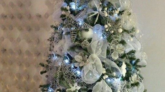 Champagne Christmas ornaments