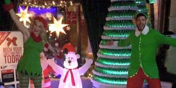 Christmas-Elf-Stilt-Walkers