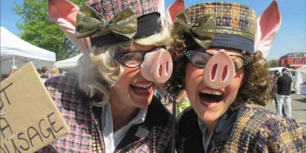 Classy-Christmas-Pigs-Performers