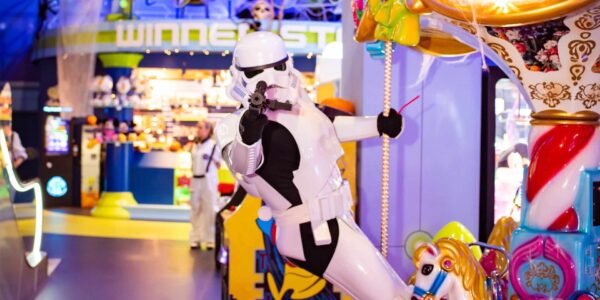 Close-Up-Photo-Of-Storm-Trooper-Character-Pointing-Weapon