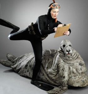 Cow-Seal-and-Marine-Biologist