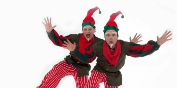 Elf-Christmas-Stilt-Walkers