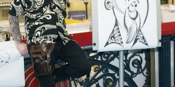 Event-Caricaturist-Public-Event