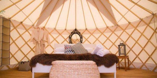 Glamping-Yurt-Inside