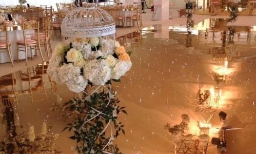 Gold-Mirrored-Dance-Floor