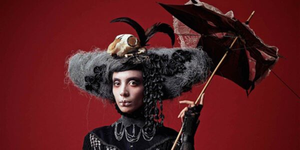 Halloween-Voodoo-Inspired-Stilt-Performer