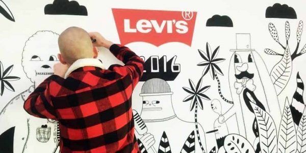 Large Scale Muralist Levis