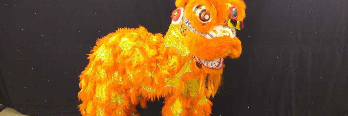 Orange-Chinese-Lion-Dancer