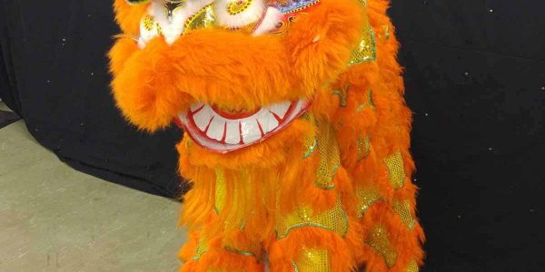 Orange-Chinese-Lion-Dancers