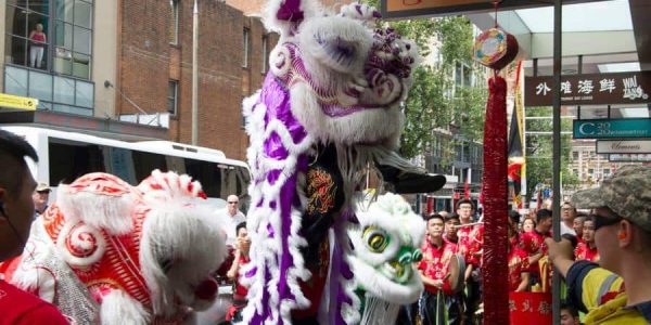Purple-Chinese-Lion-Dance