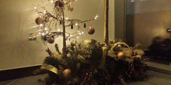 Rustic Christmas Tree Ornament