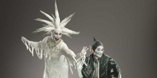 Snow queen stilts