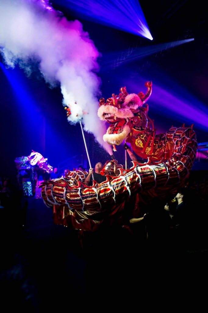 Southern Dragon Dancers available to book to create a Chinese Lion Dancing performance at events in the UK and Internationally.
