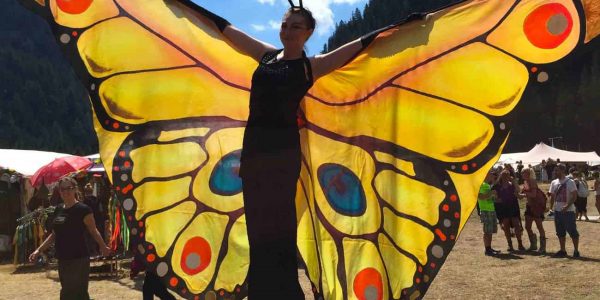 The-Fluorescent-Butterfly-Stilt-Walker