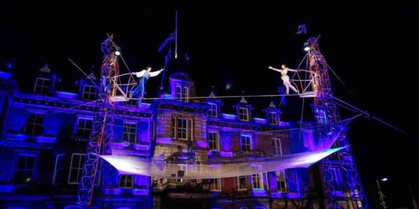 Tight-Rope-Aerial-Performance