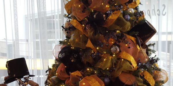 Vintage Christmas Tree Rustic