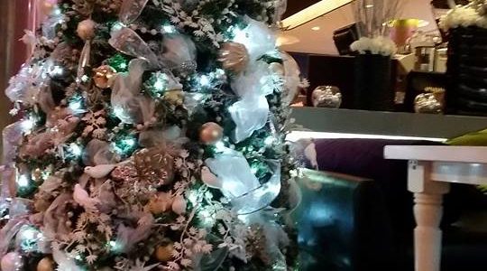 Wintery Woodland Themed Christmas Tree hire