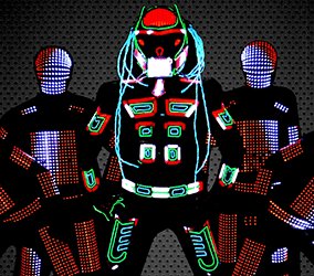Hire our Tron dancers for international logo reveals.