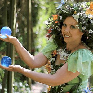 Circus Performer available to hire for weddings in London and the UK.