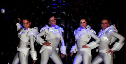 Book our glow girls for your event. Our glow girls are available for hire in London and around the UK.