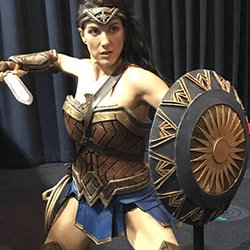Superhero stunt hire for Halloween themed events in London and the UK.